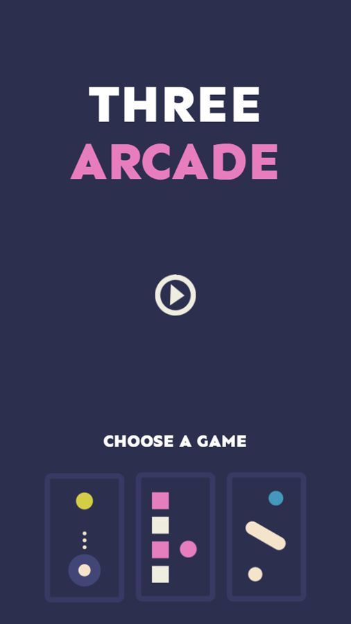Three Arcade is a triple scoop of fun in one free online game