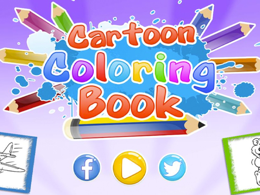 Cartoon Coloring Book