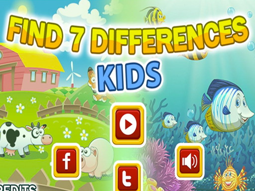 Find 7 Differences-Kids