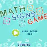 Math Signs