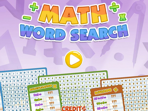 Math Word Search