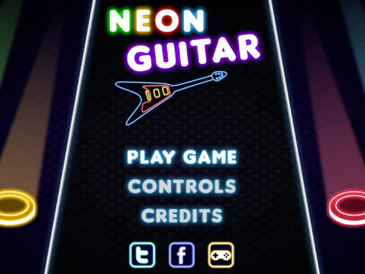 Neon Guitar