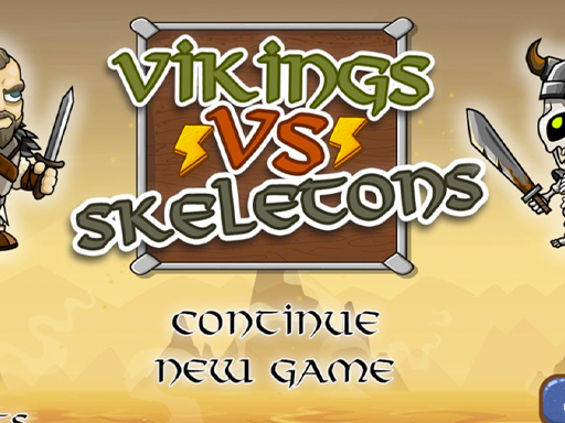 Super Vikings vs Skeletons