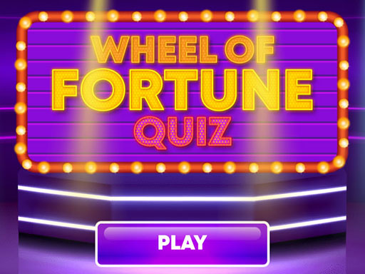 Wheel of Fortune Quiz